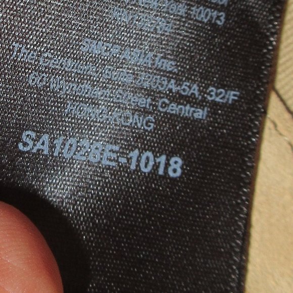 SANDRO Cognac Brown Calfskin Clutch bag nwt - Picture 7 of 11